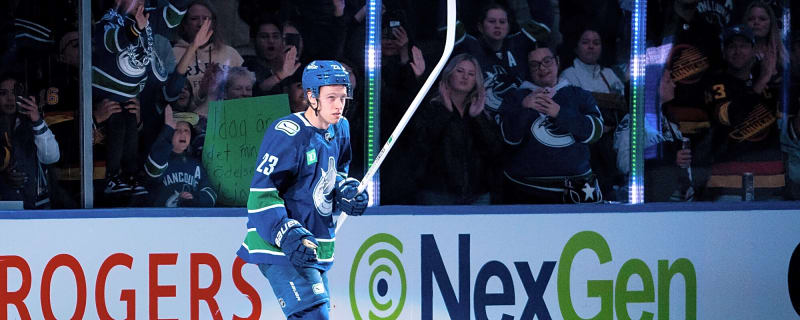 2025-26 Canucks Bold Predictions: Jonathan Lekkerimäki finishes as a finalist for the Calder Trophy