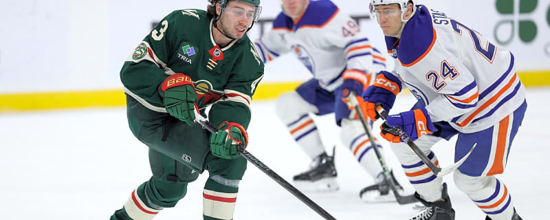 Scenes from Morning Skate: Oilers prep for tough game against Hughes’ Wild