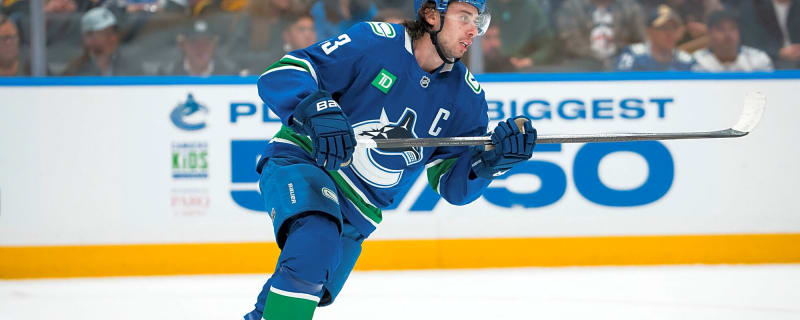Quinn Hughes out for Canucks vs. Hurricanes; MacEachern comes in for Bains
