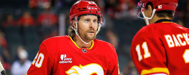 Flames injury news: Blake Coleman out through Olympic break with upper-body injury