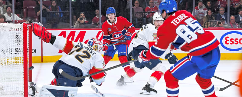 Alexandre Texier Gets a Hat-Trick As Habs Win 6-2 VS. Panthers