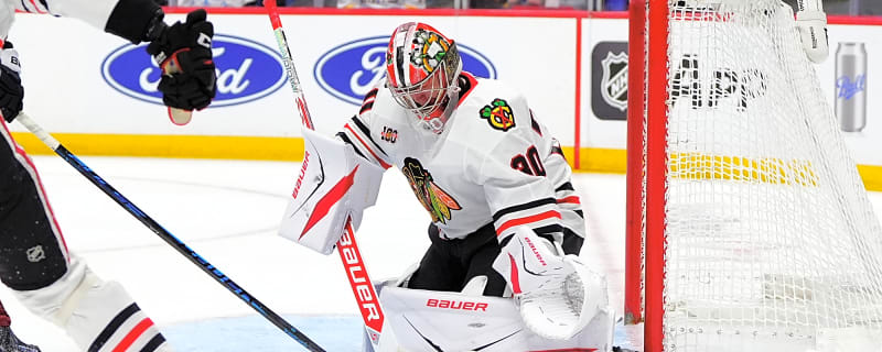 Blackhawks Sign Caydon Edwards To PTO, Spencer Knight Sick