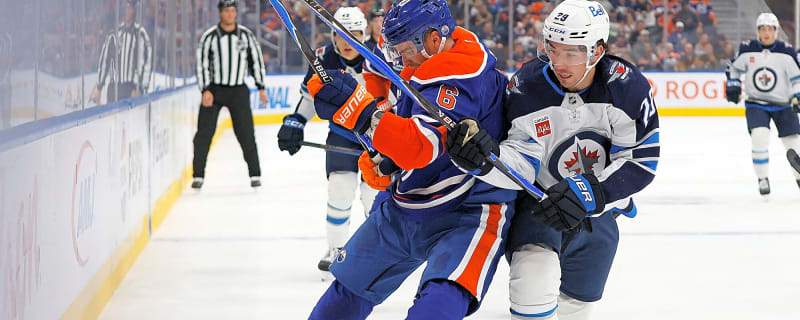 Ryan Shea’s strong Oilers debut, in sync with the top unit, comes as no surprise
