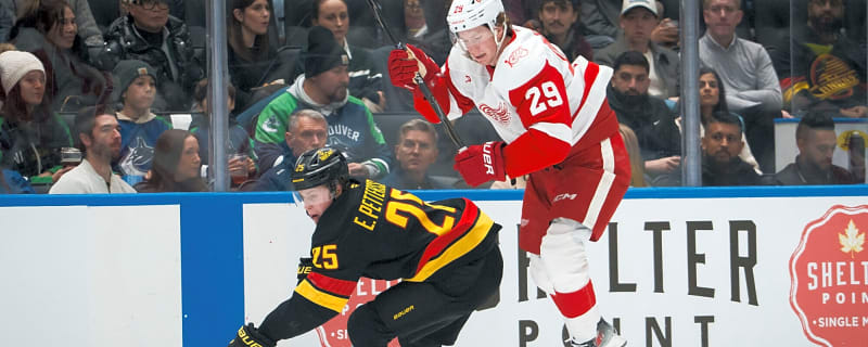 The Statsies: D-Petey plays an excellent game in Canucks’ loss to Red Wings