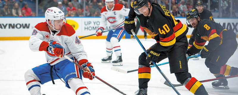  Pettersson’s 3 point night not enough as Canucks lose 4-3 to Canadiens