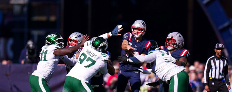 New York Jets go from eight sacks to zero in one week as embarrassing performance against Patriots exposes troubling inconsistency