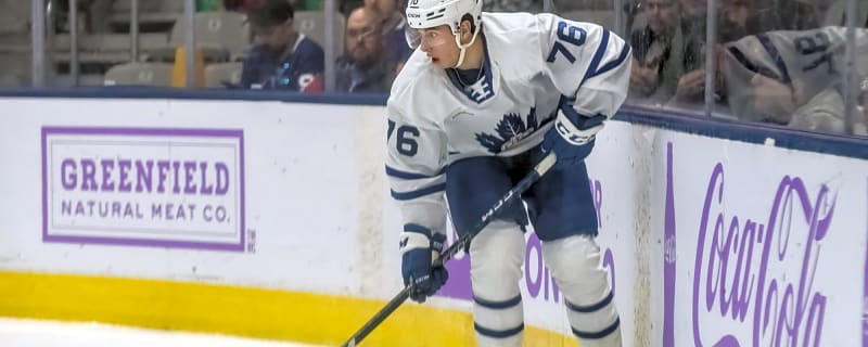 Maple Leafs sign William Villeneuve to one-year extension