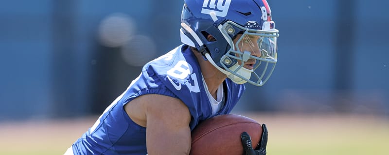 Giants Releasing WR Braxton Berrios