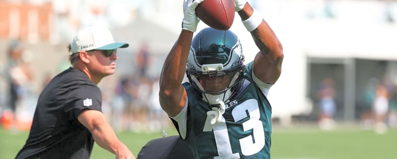 Jalen Hurts singles out 2 emerging weapons at Eagles training camp
