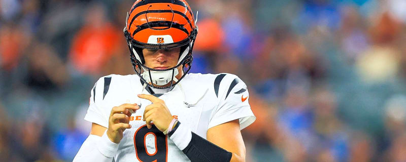 The Bengals’ simplest solution for keeping Joe Burrow healthy has nothing to do with telling him to change