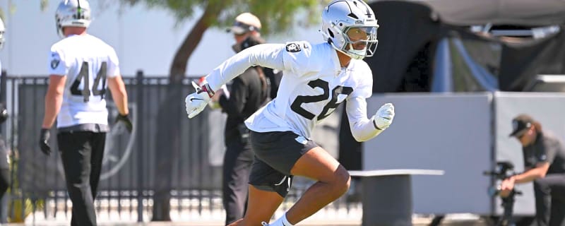 Las Vegas Raiders rookie cornerback Jermod McCoy opens up at training camp regarding how he’s feeling now