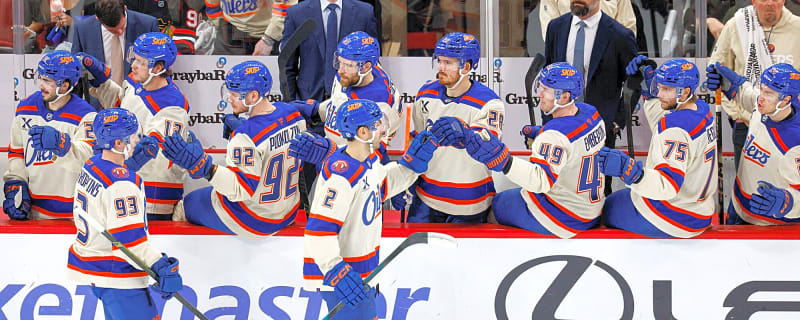Scenes From Morning Skate: Oilers to wear magical alternate jerseys for final time this season against Predators