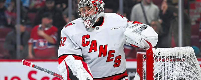 Hurricanes’ Pyotr Kochetkov out at least a week with lower-body injury