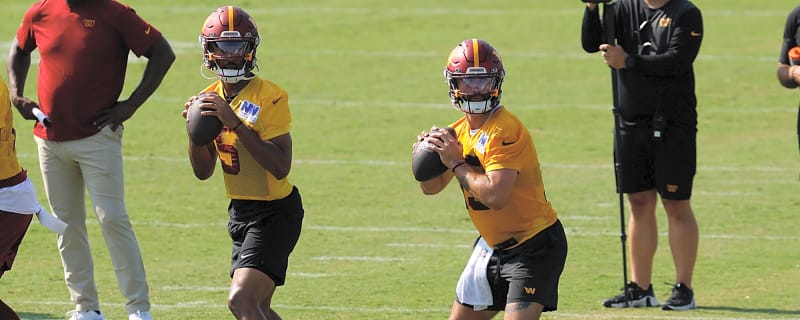 Commanders Training Camp Takeaways: First day of padded practice leads to vital position group erasing doubt and Jayden Daniels making plays again