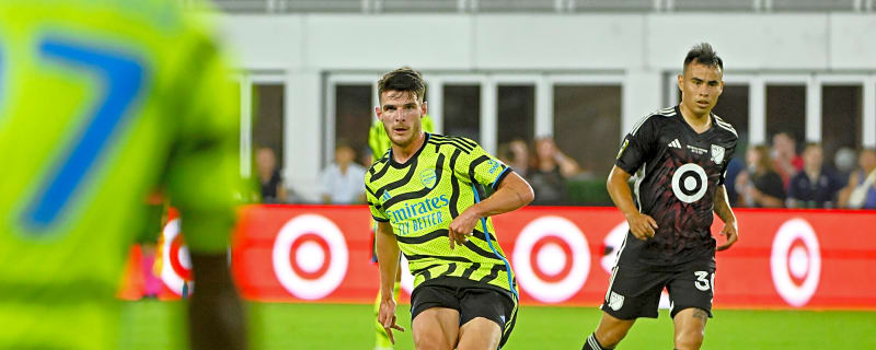 Rice has matched an Arteta record that has stood since 2013