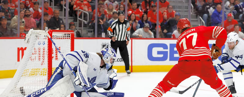 Instant Reaction: Maple Leafs fall victim to goalie’s best friend in overtime loss vs. Red Wings