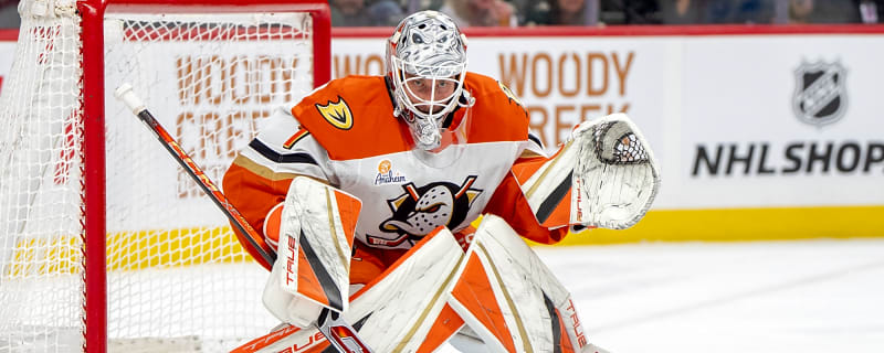 Anaheim Ducks Sign Young Goalie to Massive $32.5 Million Contract