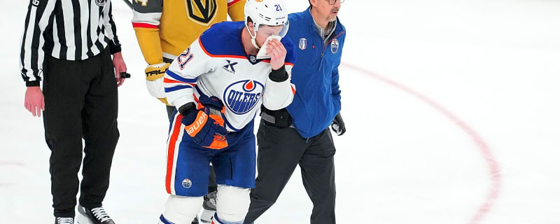 Golden Knight’s Roy to have hearing for Game 2 cross-check on Oilers’ Frederic