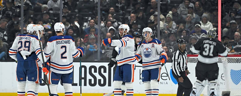 McDavid’s 100th point, Draisaitl’s 30th goal help Oilers enroute to 8-1 walloping of Kings: Recap, Reaction and Highlights