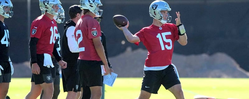 Las Vegas Raiders quarterback Fernando Mendoza isn’t afraid to admit where he currently stands on the totem pole