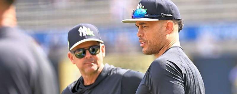 Yankees announce tentative date for Giancarlo Stanton’s spring debut