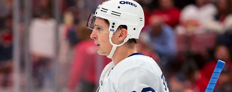 Troy Stecher reflects on 1st goal with Leafs following win vs. Panthers: ‘It feels nice when you get one’