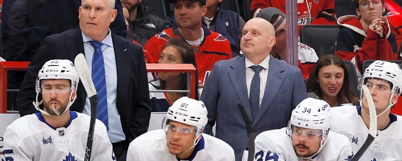 Leafs coach Craig Berube takes aim at team after shutout loss to Capitals