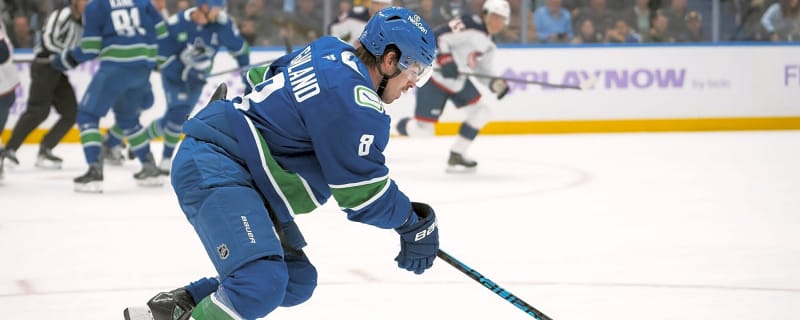 Canucks’ Garland return mostly a case of difficult timing and playing it safe