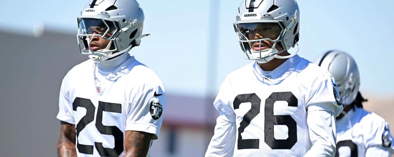 Las Vegas Raiders’ Joe Woods had to remind everyone of a second-year player’s situation as he continues to have a good training camp