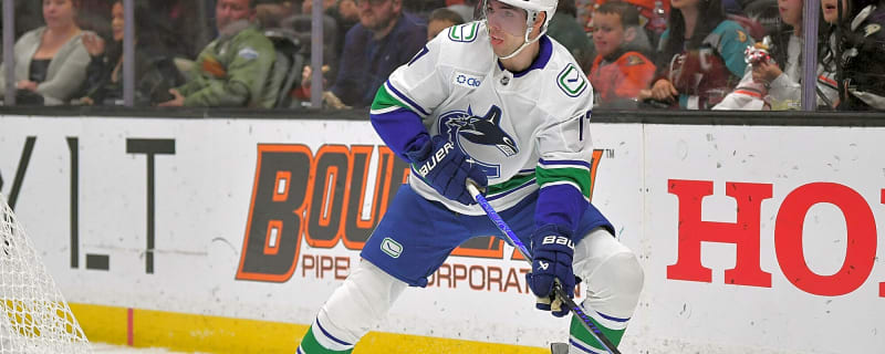 Filip Chytil absent from Canucks practice after re-aggravation of upper body injury
