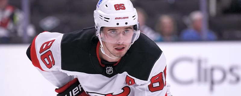Devils’ Jack Hughes out eight weeks after finger surgery