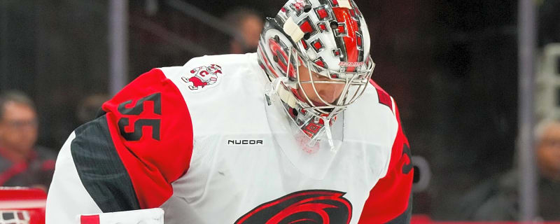 Hurricanes place Cayden Primeau on waivers