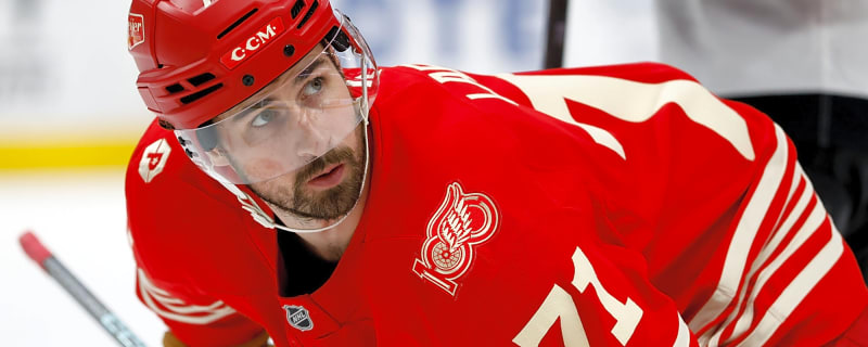 Red Wings’ Dylan Larkin to miss opening weekend with upper-body injury