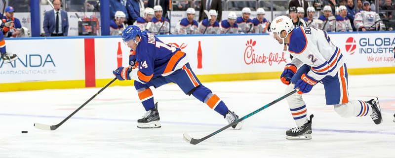 Rough night for Evan Bouchard, Oilers giveaways everywhere, and a hat tip to Ryan Nugent-Hopkins