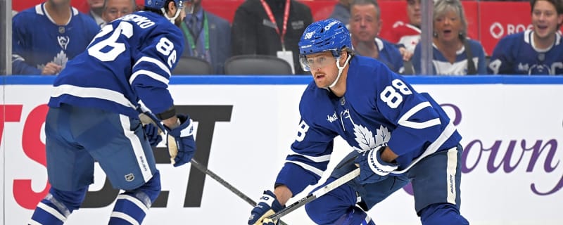 William Nylander remains focal point of Leafs’ offence amid middling McKenna debut, Marchenko interlude