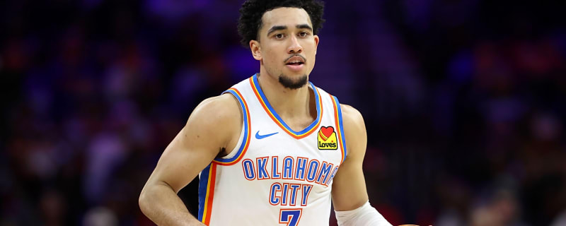 Jared McCain shows off as Thunder blow out his former team