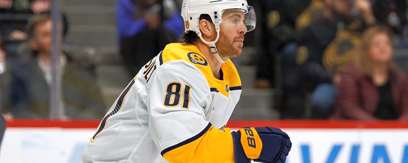 Predators’ Jonathan Marchessault out day-to-day with lower-body injury