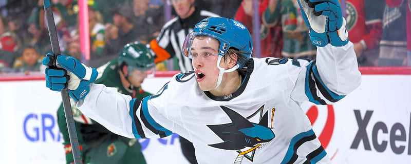 Macklin Celebrini Proves Effective During Sharks’ Victory