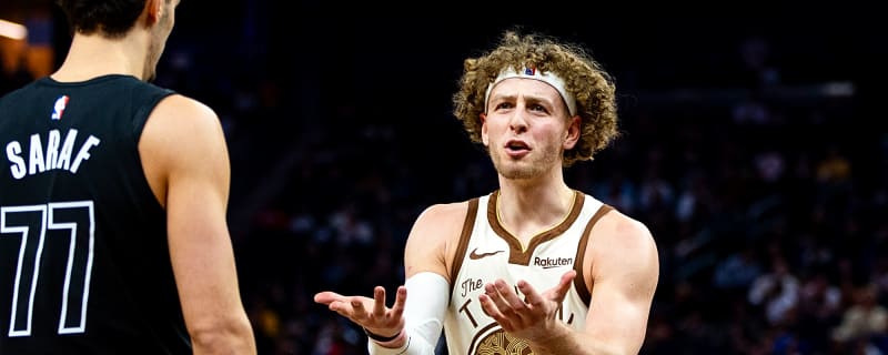 NBA trade idea sends Warriors’ Brandin Podziemski to Mavericks