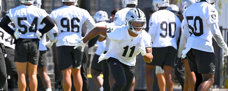 Raiders finally get what they’ve been waiting weeks for during the third week of OTAs, and the timing couldn’t be better