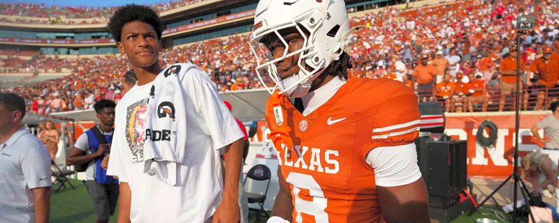 Texas WR Cam Coleman is primed for the signature game Longhorn fans have waited weeks to see against Oklahoma