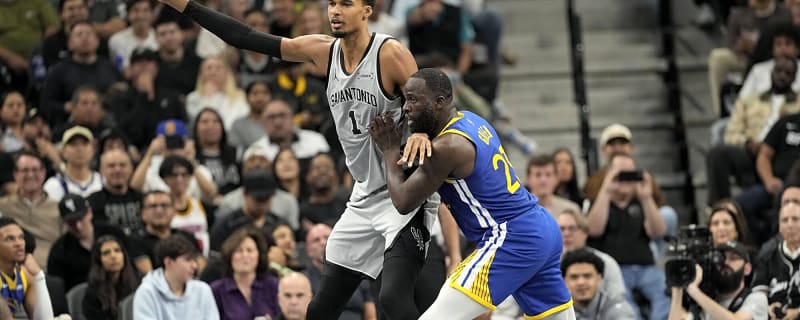 Victor Wembanyama Gets Into Heated Exchange With Draymond Green During Spurs-Warriors Game