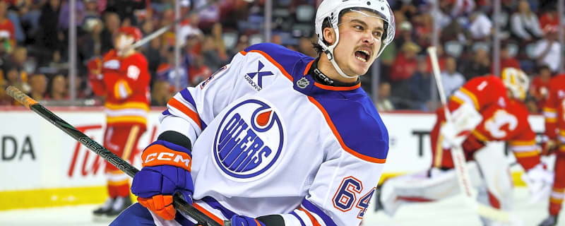 Oilers’ Connor Clattenburg to make NHL debut against Panthers