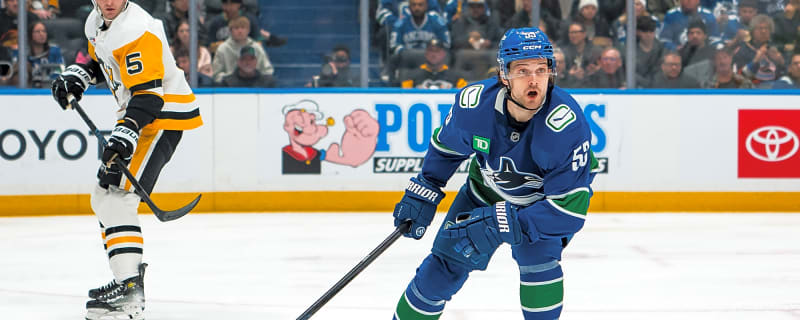 Canucks Teddy Blueger: Back and Better Than Ever