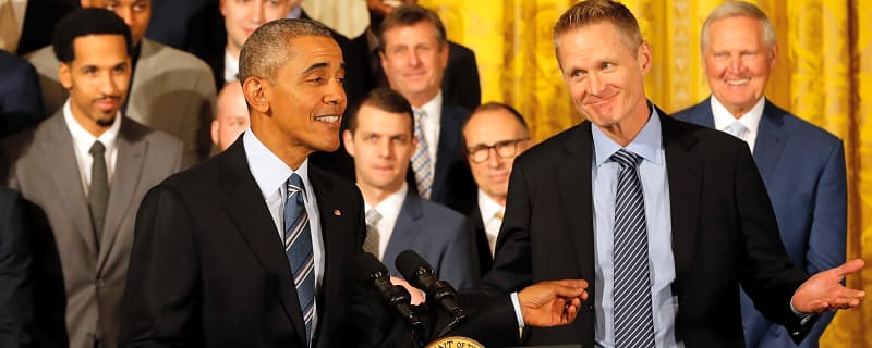 Even Barack Obama wondered about the Warriors' trades last season