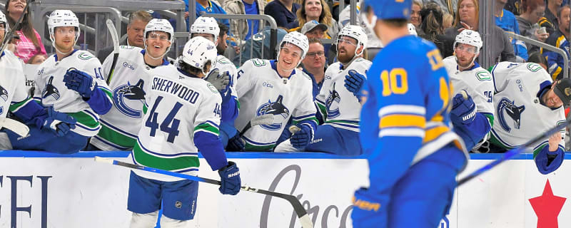 The Statsies: Kiefer Sherwood tallies Canucks’ best xGF in shootout win vs. Blues
