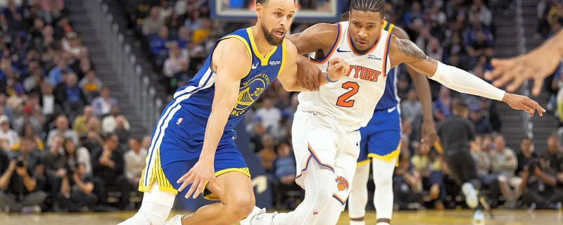 Steph stars for Warriors, Knicks end road trip down by the Bay