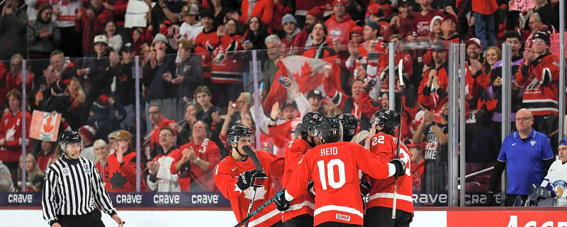 World Juniors: Convincing wins for Canada and Sweden secures top spot in their groups