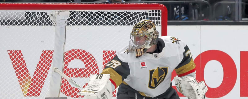 Do the Golden Knights pivot to Adin Hill after shaky performances from Carter Hart?
