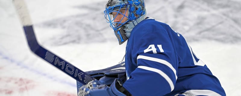 Leafs’ Anthony Stolarz ‘not making progress’ on injury, seeing specialist